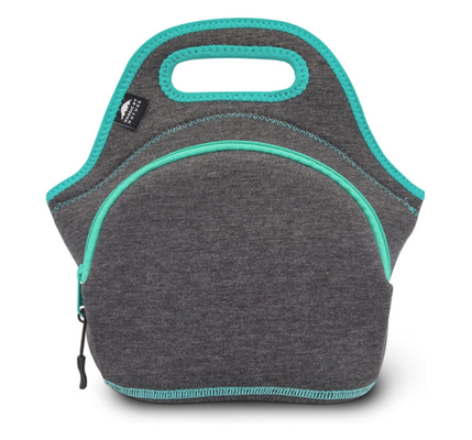 Gourmet Getaway Soft Neoprene Lunch Tote Bag Isolato Leggero Riutilizzabile