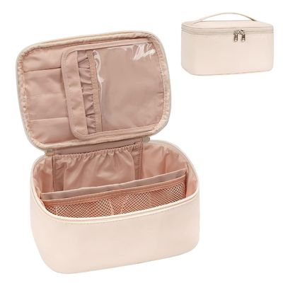 Custodia per accessori cosmetici non trasparente, organizzatore di stoccaggio durevole, adatto a truccatori professionisti e per esposizione al dettaglio