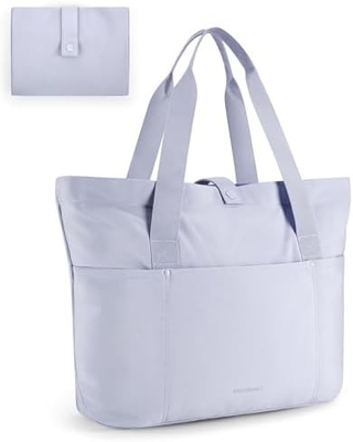 Borsone per donne, Borsa pieghevole con cerniera Borsa per spalla grande Borsa a manica superiore Borsa da mano per viaggi, lavoro