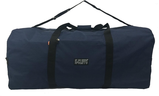 CHEVY DUTY CARGO DUFFEL LARGE SPORT GEAR DRUM SET EQUIPMENT Hardware travel bag rooftop rack bag (36" x 17" x 17", Navy)
