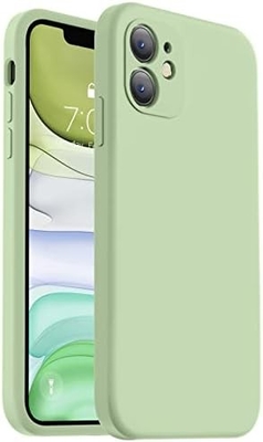 Compatibile con la custodia dell'iPhone 11, Silicone liquido aggiornato con [bordi quadrati] [rivestimento morbido in microfibra antigraffi]