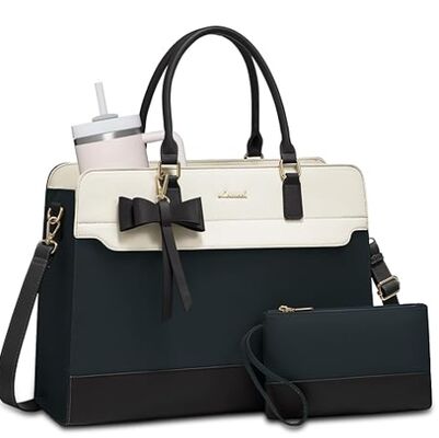 Borsa portatile per donne,borsa da lavoro in cuoio, borsa impermeabile per insegnanti di business, borsa da mano per computer grande, borsetta, regali per ufficio per donne