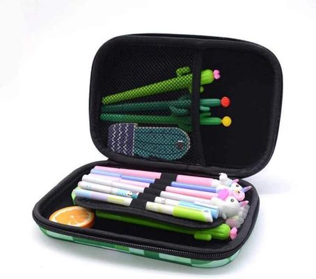 Sacchetto duro di cuoio della matita di caso del PVC EVA Pencil Case 1800D Polyeste dell'unità di elaborazione