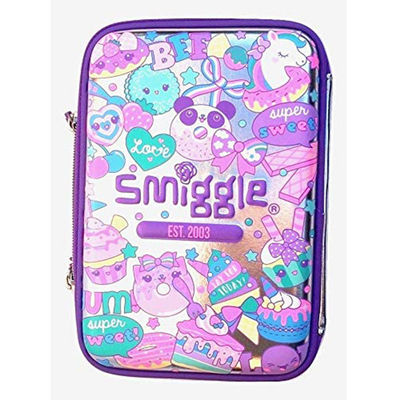 Scuola impermeabile di Mesh EVA Cute Pencil Cases For di grande capacità