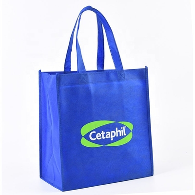 Non sacchetti della spesa riutilizzabili Tote Grocery Bag 100-160gsm del tessuto