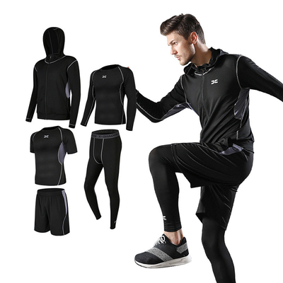 Gli sport casuali di forma fisica sono adatta alla breve manica delle calzamaglia asciutte rapide per addestramento
