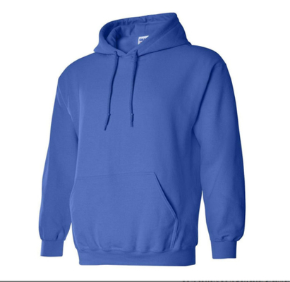 Il vello restretto poliestere del cotone 50% di 50% tricotta gli sport indossa la miscela pesante 8Oz degli indumenti