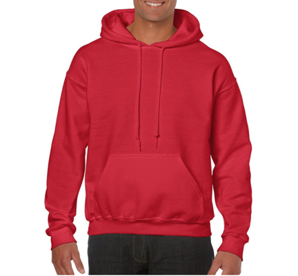 Il vello restretto poliestere del cotone 50% di 50% tricotta gli sport indossa la miscela pesante 8Oz degli indumenti
