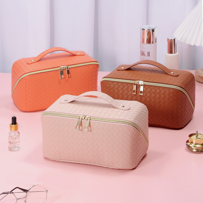 Unità di elaborazione Tote Bags cosmetico di cuoio di modo