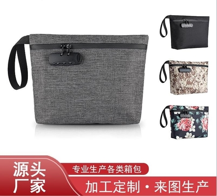 Borsa con lucchetto, borsa bancaria chiudibile, borsa per contanti, borsa impermeabile per contanti con cerniera, per contanti, cellulare