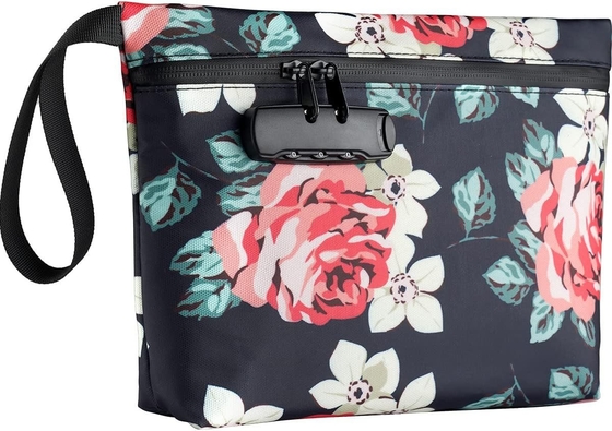 Borsa con lucchetto, borsa bancaria chiudibile, borsa per contanti, borsa impermeabile per contanti con cerniera, per contanti, cellulare