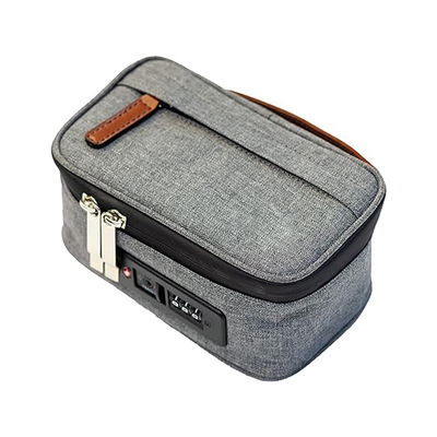 Borsa con lucchetto, borsa bancaria chiudibile, borsa per contanti, borsa impermeabile per contanti con cerniera, per contanti, cellulare
