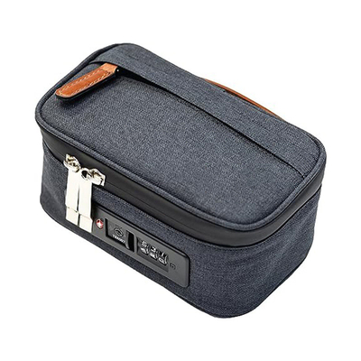 Borsa con lucchetto, borsa bancaria chiudibile, borsa per contanti, borsa impermeabile per contanti con cerniera, per contanti, cellulare