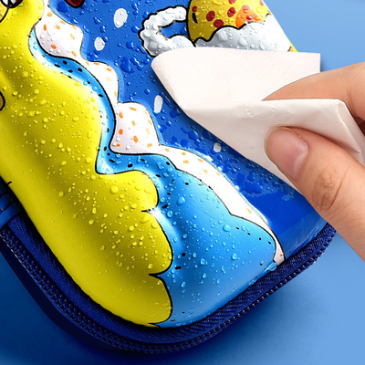 Cassa matita 3D EVA Space Pencil Box Cassa matita Galaxy Cassa matita astronauta Punch Matita blu Cartoon Grandi