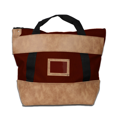 1000d di nylon con serratura in pelle - 22w x 18h x 7d - su ordinazione