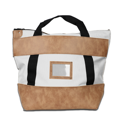 1000d di nylon con serratura in pelle - 22w x 18h x 7d - su ordinazione