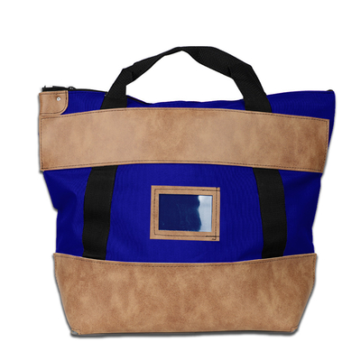 1000d di nylon con serratura in pelle - 22w x 18h x 7d - su ordinazione