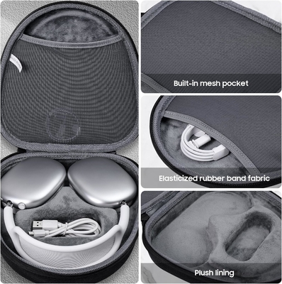 Airpods Max Case, Hard Headphone Case Sacchetto di stoccaggio, Anti-graffi e anti-polvere Portatile Travel Case Sacchetto per Airpod