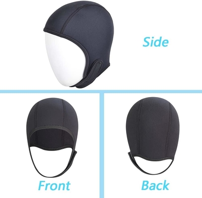 2Cappuccio da immersione in neoprene da.5 mm Cappuccio da surf, cappello da immersione, cappuccio da impermeabile termico con cinghia al mento, cappuccio a prova di vento per il surf Kayak Raf