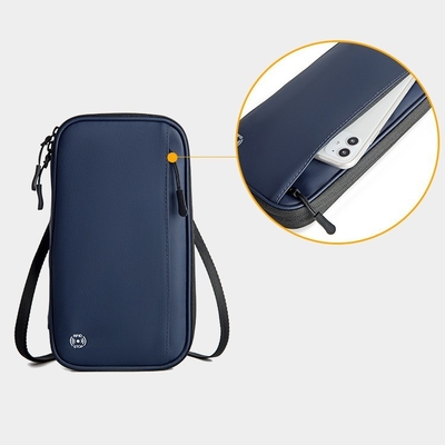 Nuova BORSA MULTIFUNZIONALE A CARTE PER VIAGGIO ALL'OLTRO BORSA PORTABILE DOCUMENTE BORSA RFID impermeabile MULTI-CARTONE