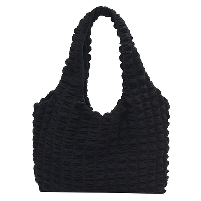 Nuova borsa da spalla femminile di fiore a nuvola borsa da spalla femminile estiva tela borsa di mano semplice