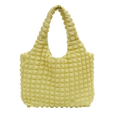 Nuova borsa da spalla femminile di fiore a nuvola borsa da spalla femminile estiva tela borsa di mano semplice