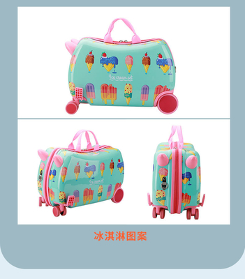 CASTELLO DI CARRELLO MULTIFUNZIONALE PER I BAMBINI Nuova valigia da viaggio