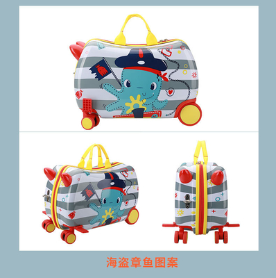 CASTELLO DI CARRELLO MULTIFUNZIONALE PER I BAMBINI Nuova valigia da viaggio