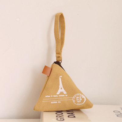 Personalità CREATIVA RETRO ZONGZI MONETA BORSA FEMMILE MINI CANVAS ART CUTE MONETA BORSA chiave BORSA