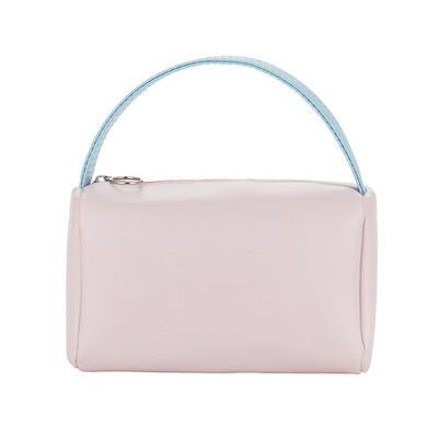 Nuova borsa di trucco portatile di grande capacità colore di caramelle borsa di viaggio di toalettini portatili borsa di lavanderia organizzare borsa di stoccaggio di trucco