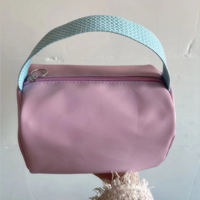 Nuova borsa di trucco portatile di grande capacità colore di caramelle borsa di viaggio di toalettini portatili borsa di lavanderia organizzare borsa di stoccaggio di trucco