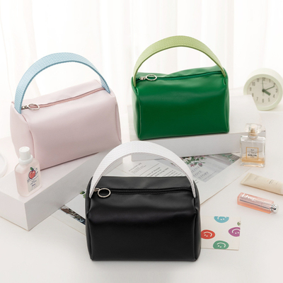 Nuova borsa di trucco portatile di grande capacità colore di caramelle borsa di viaggio di toalettini portatili borsa di lavanderia organizzare borsa di stoccaggio di trucco