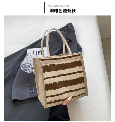 BANCO TOTE CANVAS BANCO CANVAS GIRL Nuovo stampato BANCO TOTE IN BENTO PORTABLE