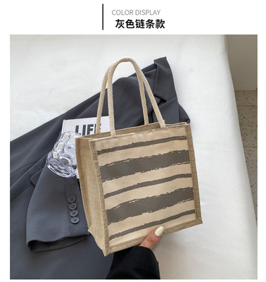 BANCO TOTE CANVAS BANCO CANVAS GIRL Nuovo stampato BANCO TOTE IN BENTO PORTABLE