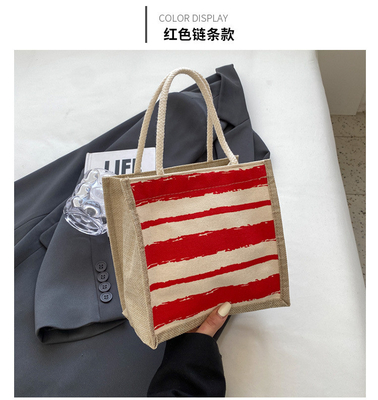 BANCO TOTE CANVAS BANCO CANVAS GIRL Nuovo stampato BANCO TOTE IN BENTO PORTABLE