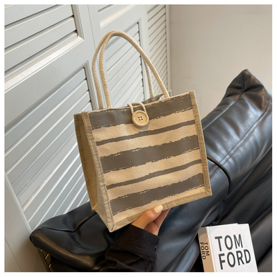 BANCO TOTE CANVAS BANCO CANVAS GIRL Nuovo stampato BANCO TOTE IN BENTO PORTABLE