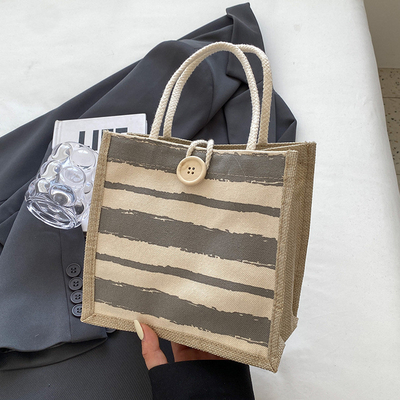 BANCO TOTE CANVAS BANCO CANVAS GIRL Nuovo stampato BANCO TOTE IN BENTO PORTABLE