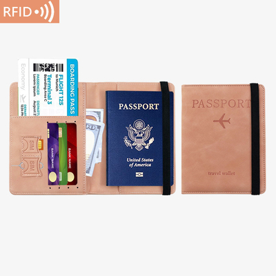 AMAZON PU PELLE BORSA PER PASSAPORTO RFID MULTI-FUNZIONALE PASSAPORTO TITOLO DEL PASSAPORTO TITOLO DEL PASSAPORTO