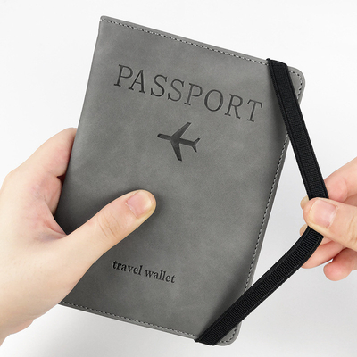 AMAZON PU PELLE BORSA PER PASSAPORTO RFID MULTI-FUNZIONALE PASSAPORTO TITOLO DEL PASSAPORTO TITOLO DEL PASSAPORTO