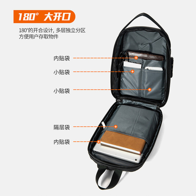 Nuova borsa da uomo borsa da spalla di grande capacità borsa da spalla a corpo trasversale borsa da uomo ufficio per il tempo libero iPad computer borsa da spalla