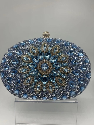 Amazon Diamante incrustato girasole borsa da pranzo donna moda banchetto Clutch abito a tutti gli effetti borsa serale