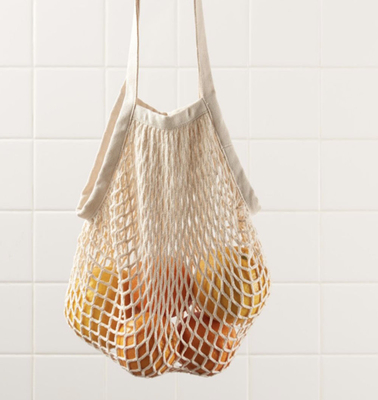 TASCHETTA IN TASCHETTA di cotone TASCHETTA di stoccaggio TASCHETTA di supermercato di frutta e verdura TASCHETTA TOTE