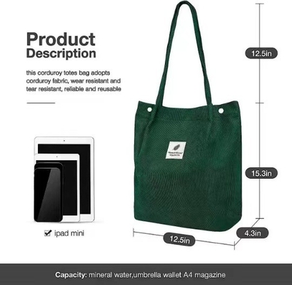 BORSA DI DONNE Semplice Moda CORDUROY BORSA CLASS CANVAS borsa spalla borsa campus crossbody borsa TOTE BORSA