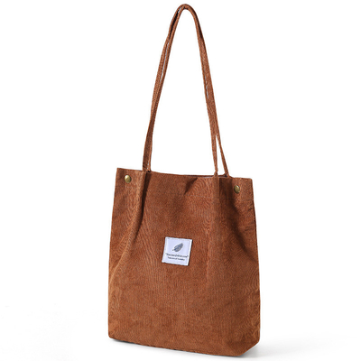 BORSA DI DONNE Semplice Moda CORDUROY BORSA CLASS CANVAS borsa spalla borsa campus crossbody borsa TOTE BORSA