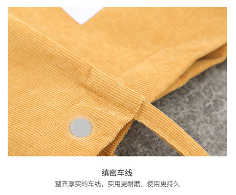 BORSA DI DONNE Semplice Moda CORDUROY BORSA CLASS CANVAS borsa spalla borsa campus crossbody borsa TOTE BORSA