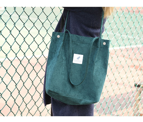 BORSA DI DONNE Semplice Moda CORDUROY BORSA CLASS CANVAS borsa spalla borsa campus crossbody borsa TOTE BORSA