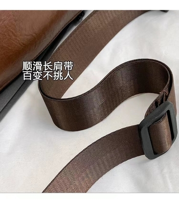 Borsa da petto unisex ultra leggera semplice colore massello Fanny pack brand borsa crossbody da uomo borsa da spalla