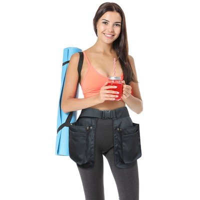 SPAZIO MULTIFUNZIONALE MULTIFUNZIONALE ZIPPER FANNY PACK SPORTI Cintura di moda grembiule cintura sigillo cintura sospesa borsa di stoccaggio