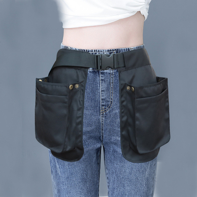 SPAZIO MULTIFUNZIONALE MULTIFUNZIONALE ZIPPER FANNY PACK SPORTI Cintura di moda grembiule cintura sigillo cintura sospesa borsa di stoccaggio