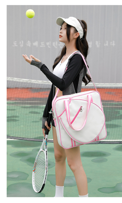 TENNIS TASCO MAND BILL SCHOLLA Crossbody BADMINTON TASCO MULTIFUNZIONALE RACKETTI UOMO E DONNA con righe